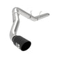 aFe ATLAS 5in Alum Steel DPF-Back Exhaust System w/Black Tip 19-20 Ram Diesel Trucks L6-6.7L (td)