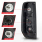 ANZO 2005-2021 Nissan Frontier LED Taillights Black Housing/Clear Lens