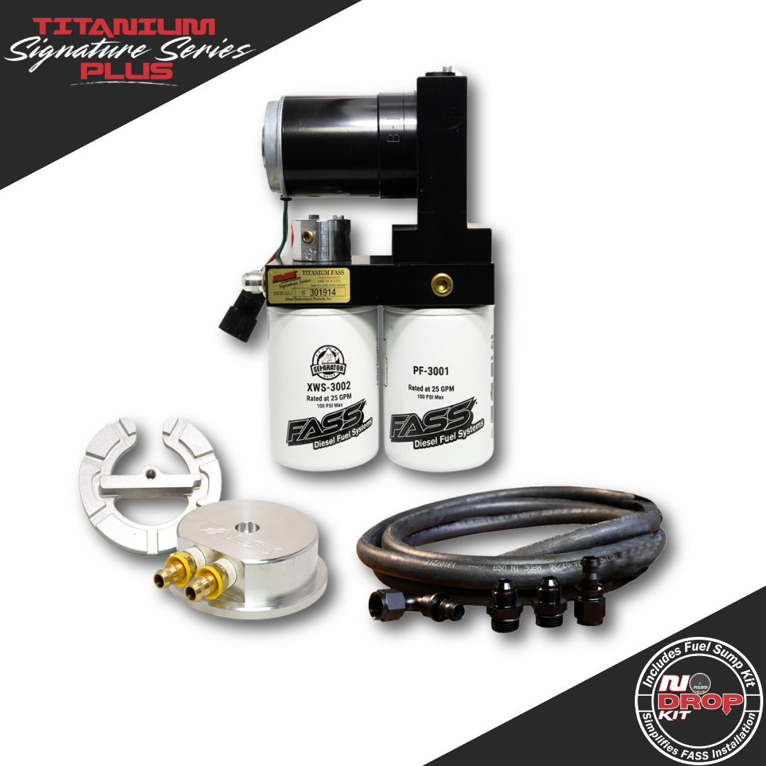 No-Drop Series Plus 250F 220GPH Fuel System for 2023-2024 Ford Powerstroke 6.7L (700-900hp) FASS