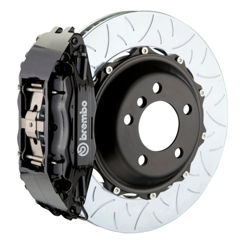 Brembo 06 330xi/06-12 325xi/328xi Fr GT BBK 4 Pist Cast 2pc 355x32 2pc Rotor Slotted Type3-Black