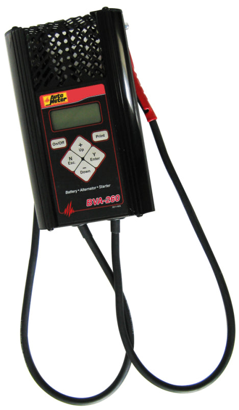 Autometer Handheld Electrical System Analyzer w/120 Amp Load for 6V/12V Applications