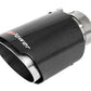 aFe MACH Force-Xp 409 SS Clamp-On Exhaust Tip 2.5in. Inlet / 4in. Outlet / 7in. L - Carbon