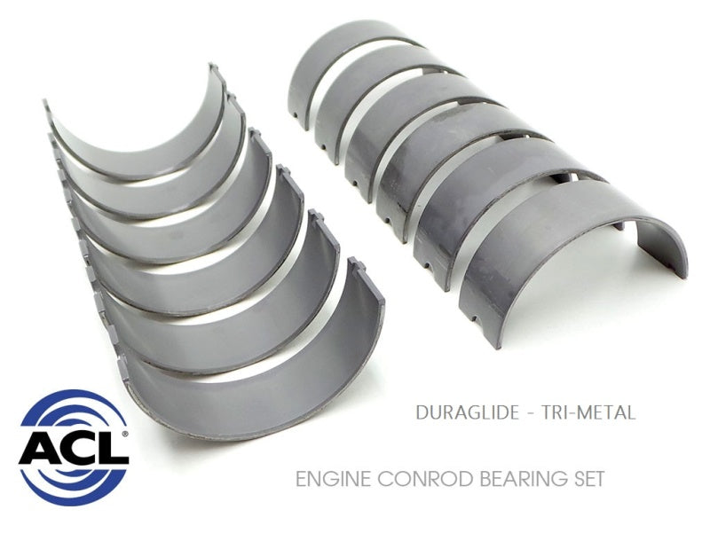 ACL 1967-2007 Chevy V8 305/350/400 .10mm Oversized Trimetal Rod Bearing Set