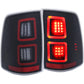 ANZO LED Black 13-17 Dodge Ram 1500/2500/3500 LED Taillights Black