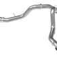 aFe Large Bore-HD 4in 409SS DPF-Back Exhaust System w/Polished Tips 20 GM Diesel Trucks V8-6.6L