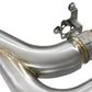 aFe MACH Force-Xp 3.5in. 304 SS C/B Exhaust w/o Muffler 15-18 BMW X5 M V8-4.4L (tt) - Black Tip