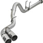 aFe Power 11-14 Ford F250/F350 6.7L Diesel Rebel XD 4in 409 SS DPF-Back Exhaust System - Pol Tips