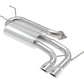 aFe Takeda 2-1/2in 304 SS Axle-Back Exhaust w/ Polished Tip 16-19 Mazda Miata L4 2.0L