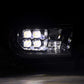 AlphaRex 07-13 Toyota Tundra NOVA LED Proj Headlights Alpha-Black w/Activ Light/Seq Signal/DRL