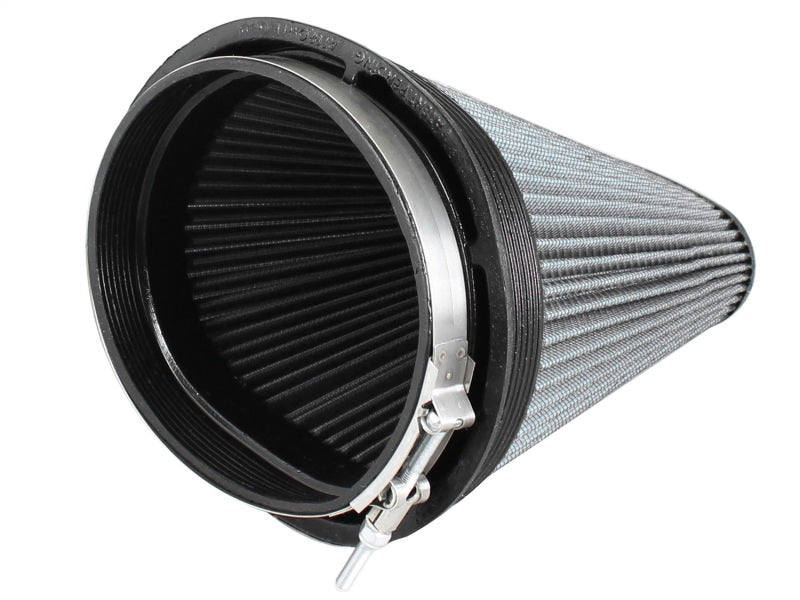 aFe Magnum FLOW Air Filter Pro DRY S (7-3/4x5-3/4in) F x (9x7in) B x (6x2-3/4in) T x (9-1/2in) H