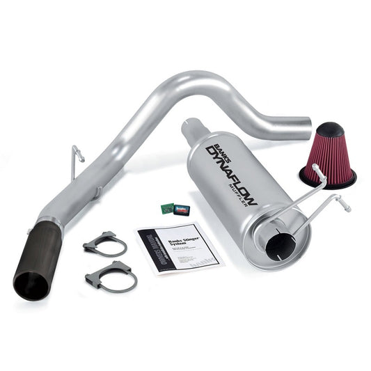 Banks Power 99-04 Ford 6.8L Excursion Stinger System w/ AutoMind - SS Single Exhaust w/ Black Tip