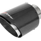 aFe MACH Force-Xp 304 SS Clamp-On Exhaust Tip 2.5in. Inlet / 4.5in. Outlet / 7in. L - Carbon Fiber