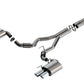 Borla 2024 Ford Mustang GT 5.0L V8 3 in S-Type Catback Non-Active Exhaust- Chrome Quad Tip