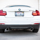 aFe MACHForce XP 3in to 2.5in 304 SS Axle-Back Exhaust w/ Polished Tips 14-16 BMW M235i