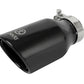 aFe Takeda 304 Stainless Steel Clamp-On Exhaust Tip 2.5in.Inlet / 4in Outlet - Black