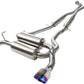 aFe Takeda 2-1/2in 304SS Cat-Back Exhaust Infiniti G37 08-13/Q60 14-15 V6-3.7 w/ Blue Flame Tips