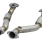 aFe POWER 14-18 Chevrolet Corvette C7 & Z06 Twisted Steel 3in 304 Stainless Steel Mid Pipe w/ Cat