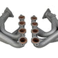 aFe Twisted 304SS Header 2020 Chevy Corvette (C8) 6.2L V8 - Titanium Ceramic Coated