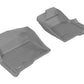 3D MAXpider 2010-2014 Ford F-150 Regular/Supercab/Supercrew Kagu 1st Row Floormat - Gray