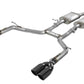 aFe MACH Force-Xp 2-1/2in 304 SS Cat-Back Exhaust 15-21 Dodge Challenger V6-3.6L - Quad Black Tip