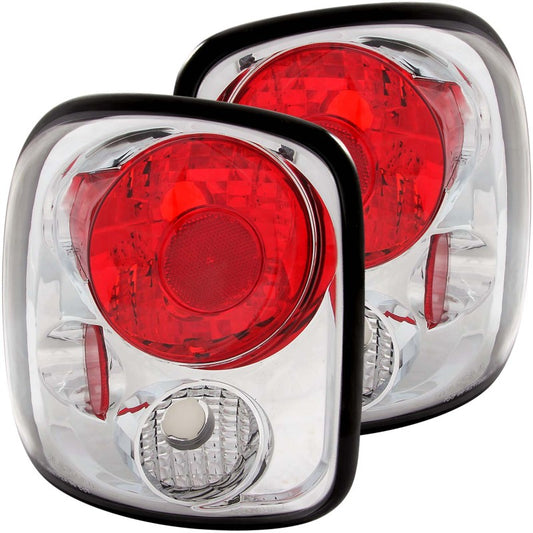 ANZO 1999-2004 Chevrolet Silverado Taillights Chrome