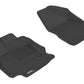 3D MAXpider 2009-2011 Toyota Venza Kagu 1st Row Floormat - Black