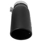 aFe MACHForce-XP 3.5in 409 Stainless Steel Exhaust Tip 3.5in x 4.5in Out x 12in L Clamp-On