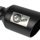 aFe Power MACH Force-Xp 409 Stainless Steel Clamp-on Exhaust Tip Black