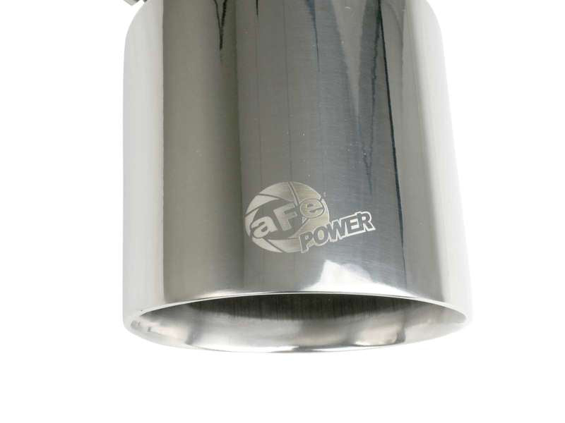 aFe MACH Force-Xp 2-1/2in 304 SS Clamp-On Exhaust Tip 2.5in In / 4.5in Out / 7in.L - Polished