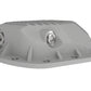 aFe Street Series Rear Differential Cover Raw w/ Machined Fins 01-18 GM Diesel Trucks V8-6.6L (td)