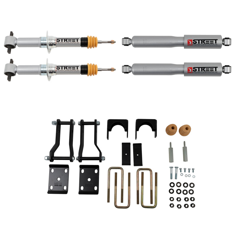 Belltech LOWERING Kit 2019+ Ford Ranger 4WD 2in Front/4in Rear