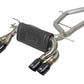 aFe MACH Force-Xp 2-1/2in SS Axle Back Exhaust w/Black Tips 15+ BMW M3/M4 (F80/F82) L6 3.0L (tt) S55