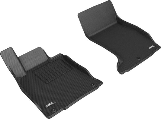 3D MAXpider 2019-2023 Genesis G70 AWD Kagu 1st Row Floormat - Black