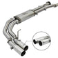 aFe POWER Rebel Series 3in 409 SS Cat Back Exhaust w/ Polished Tips 17 Ford F-150 Raptor V6-3.5L