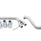 AWE Tuning Porsche Macan Track Edition Exhaust System - Chrome Silver 102mm Tips