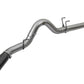 aFe Large Bore-HD 5in DPF Back 409 SS Exhaust System w/Black Tip 2017 Ford Diesel Trucks V8 6.7L(td)