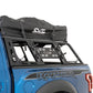 Addictive Desert Designs 2015+ Ford F-150 Overlander Chase Rack w/ 3rd Brake Light - Hammer Black