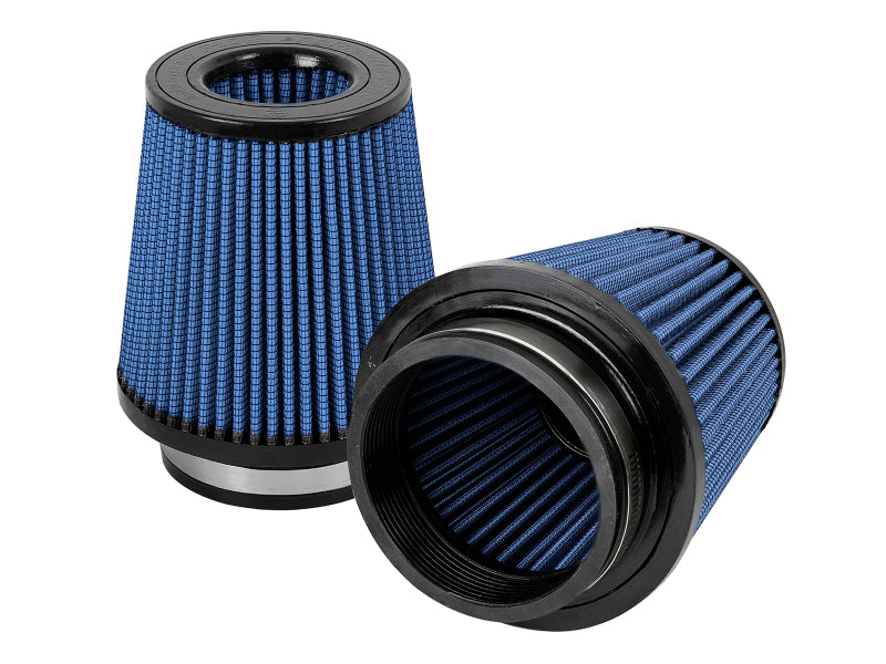 aFe MagnumFLOW Air Filters UCO P5R A/F P5R 4F x 6B x 4-1/2T (Inv) x 6H (Pair)