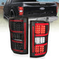 ANZO 18-19 Ford F-150 LED Taillights Black