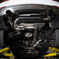 aFe MACH ForceXP 3IN to 2.5IN 304SS Cat-Back Exhaust System w/ Black Tips 14-16 BMW M235i (F22/23)