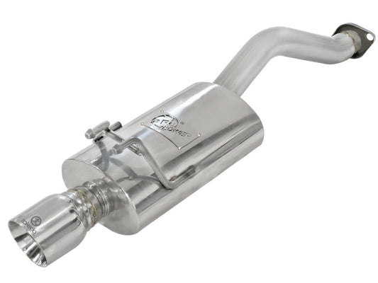 aFe Takeda Exhaust 2.5in Dia 304SS Axle-Back w/Polished Tip 06-11 Honda Civic EX Sedan L4 1.8L