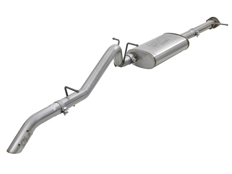 aFe MACH Force-Xp Hi-Tuck 3in. 409 SS C/B Exhaust 15-18 GM Colorado/Canyon L4-2.5L/V6-3.6L - Raw Tip