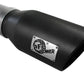 aFe Atlas Exhaust 5in DPF-Back Al Steel 07.5-10 GM Diesel Trucks V8-6.6L (td) LMM (Blk Tip)