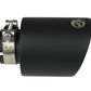 aFe Takeda 304 SS Clamp-On Exhaust Tip 2.5in. Inlet / 4.5in. Outlet / 7in. L - Black