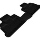 3D MAXpider 2007-2013 Jeep Wrangler JK Unlimited Kagu 2nd Row Floormats - Black