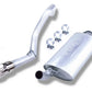 Borla 00-06 Jeep Wrangler Sport/SE/X/Rubicon Sahara 2.5L/4cyl 4.0L/6cyl SS Catback Exhaust