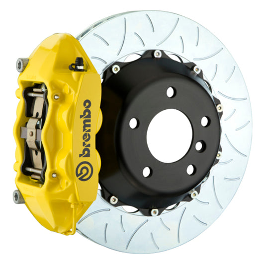 Brembo 23+ Z (RZ34) Rear GT BBK 4 Piston Cast 380x28 2pc Rotor Slotted Type-3- Yellow