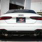 aFe 18-20 Audi RS5 Coupe MACH Force-Xp 3in to 2.5in 304 SS Axle-Back Exhaust System-Quad Carbon Tips