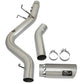 aFe ATLAS 5in DPF-Back Aluminized Steel Exhaust System w/Polished Tips 2017 GM Duramax 6.6L (td) L5P