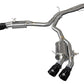 aFe 18-20 Audi RS5 Coupe MACH Force-Xp 3in to 2.5in 304 SS Axle-Back Exhaust System (Quad Black Tip)